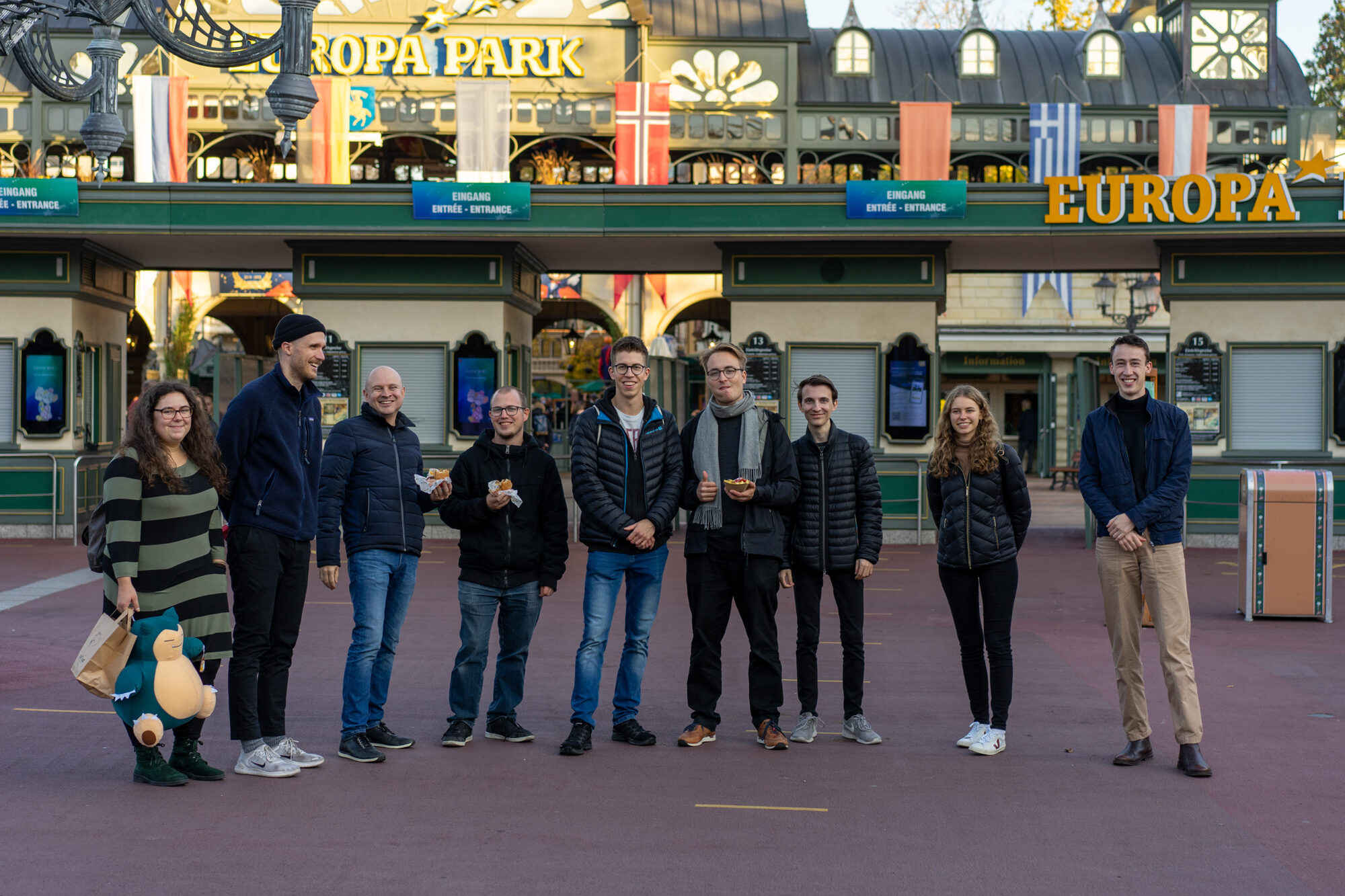 Nervenkitzel im Europapark