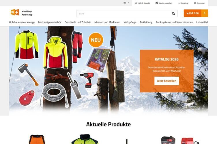 WaldShop Verband der Waldeigentümer